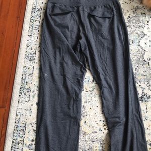 Dark gray men’s Lululemon lounge sweatpants